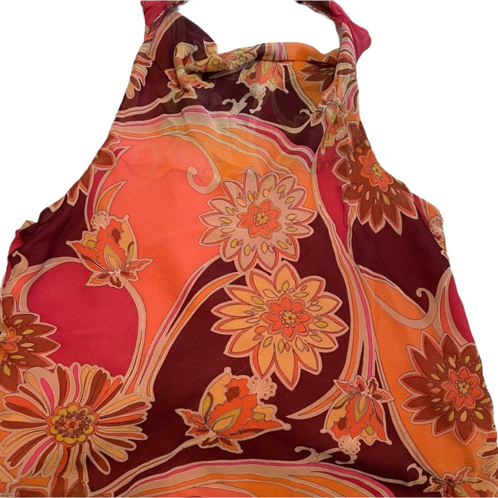 Silk Halter Top Size 8